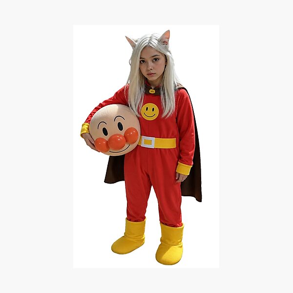 Item preview, Unique Crossover: Anime Kitty in Hero Suit designed and sold by Komatoya.