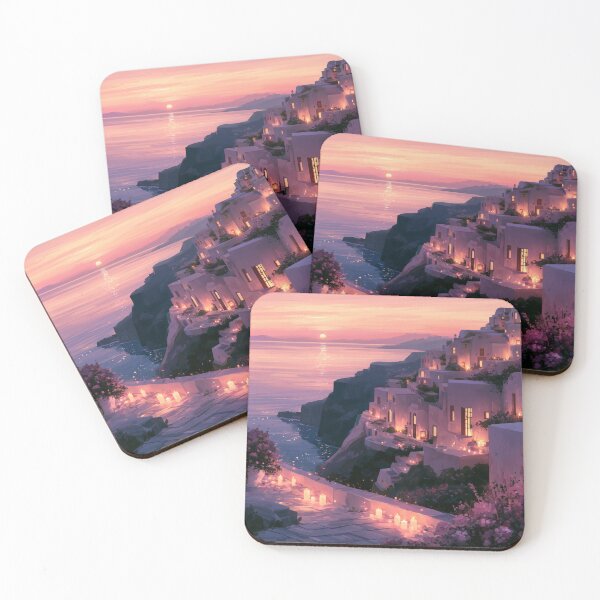 Item preview, Santorini Sunset Over Caldera designed and sold by Rtymer.