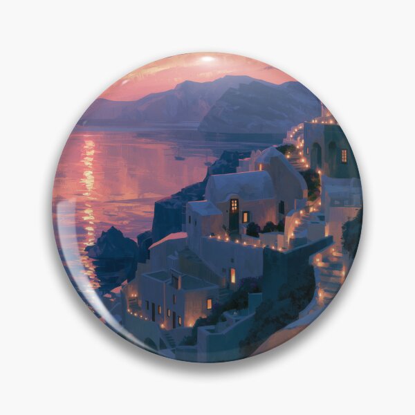 Item preview, Santorini Sunset Over Caldera designed and sold by Rtymer.