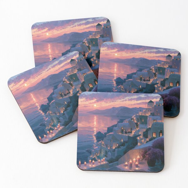 Item preview, Santorini Sunset Over Caldera designed and sold by Rtymer.