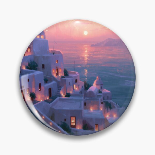 Item preview, Santorini Sunset Over Caldera designed and sold by Rtymer.