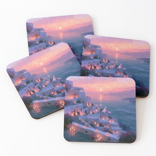 Item preview, Santorini Sunset Over Caldera designed and sold by Rtymer.