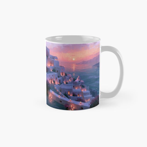 Item preview, Santorini Sunset Over Caldera designed and sold by Rtymer.