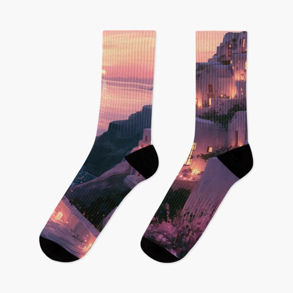 Item preview, Santorini Sunset Over Caldera designed and sold by Rtymer.