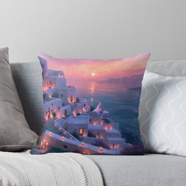 Item preview, Santorini Sunset Over Caldera designed and sold by Rtymer.