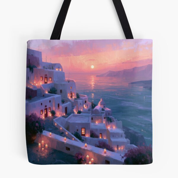 Item preview, Santorini Sunset Over Caldera designed and sold by Rtymer.