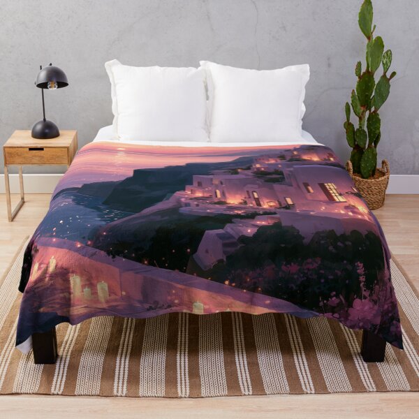 Item preview, Santorini Sunset Over Caldera designed and sold by Rtymer.