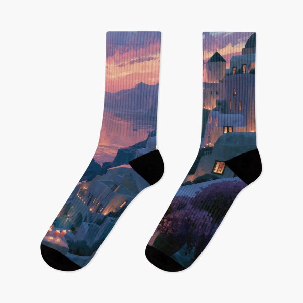 Item preview, Santorini Sunset Over Caldera designed and sold by Rtymer.