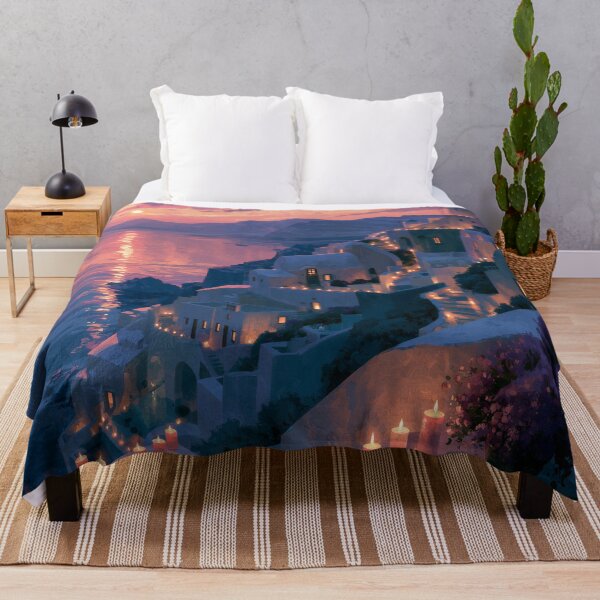 Item preview, Santorini Sunset Over Caldera designed and sold by Rtymer.