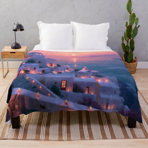 Item preview, Santorini Sunset Over Caldera designed and sold by Rtymer.