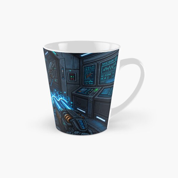 Item preview, Medieval vs Sci-Fi | Parallel Worlds | Faux Retro FPS Screenshot | Pixel Art designed and sold by GRAIL-PIXXAILL.