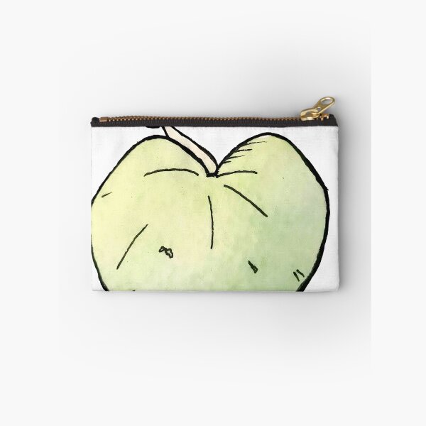 Item preview, Peperomia Serpens Heart Leaf Watercolor Sticker designed and sold by LemonJulesArt.