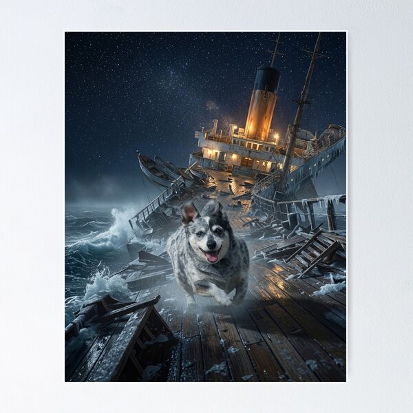 Item preview, Ori Escapes the Titanic designed and sold by kristana.