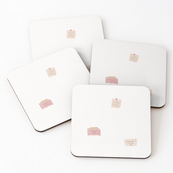 Item preview, Protect My Peace Aesthetic Daily Motivation Sticky Notes designed and sold by NinaVibeStudio.