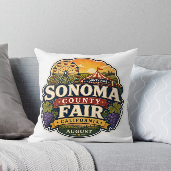 Item preview, Sonoma County Fair California Festival Design designed and sold by Combat Skies.