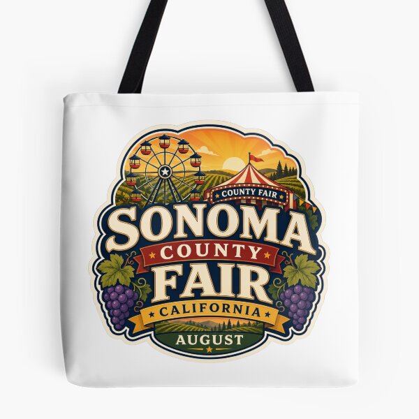 Item preview, Sonoma County Fair California Festival Design designed and sold by Combat Skies.