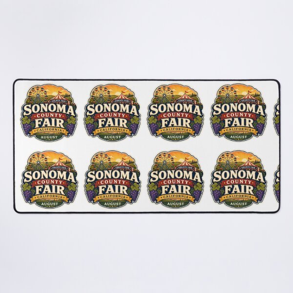 Item preview, Sonoma County Fair California Festival Design designed and sold by Combat Skies.
