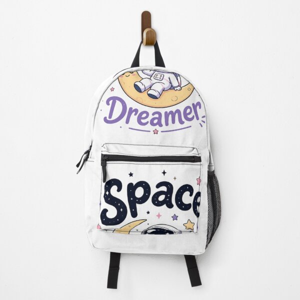 Item preview, Space Dreamer Cute Astronaut Moon Aesthetic Kawaii Galaxy Typography Sticker designed and sold by Sanika arts .