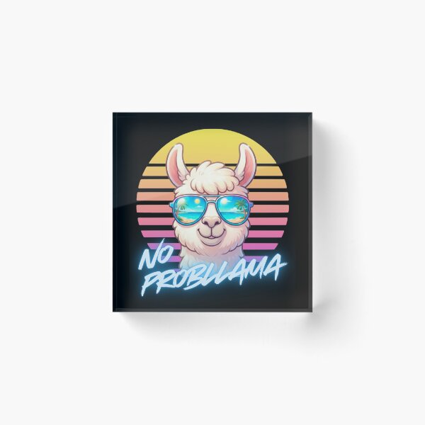 Item preview, No Probllama | Cool Llama Beach Summer Design designed and sold by BrokenLabel.