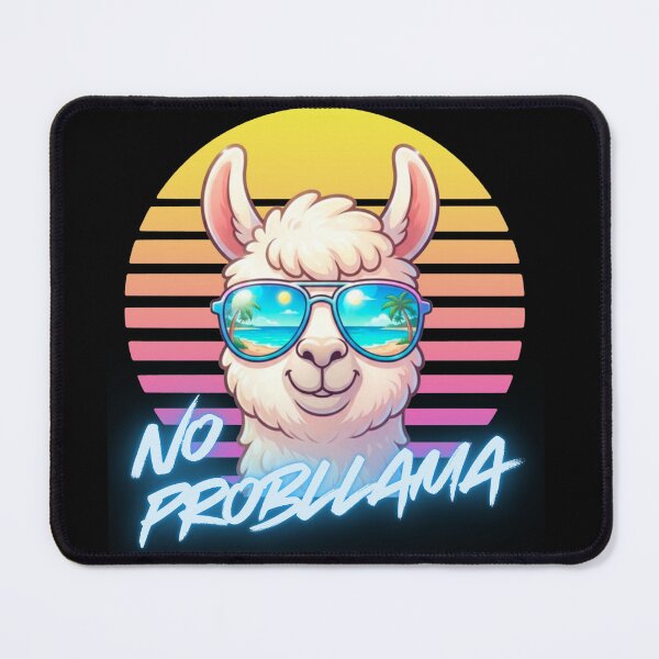 Item preview, No Probllama | Cool Llama Beach Summer Design designed and sold by BrokenLabel.