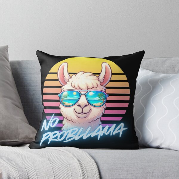 Item preview, No Probllama | Cool Llama Beach Summer Design designed and sold by BrokenLabel.