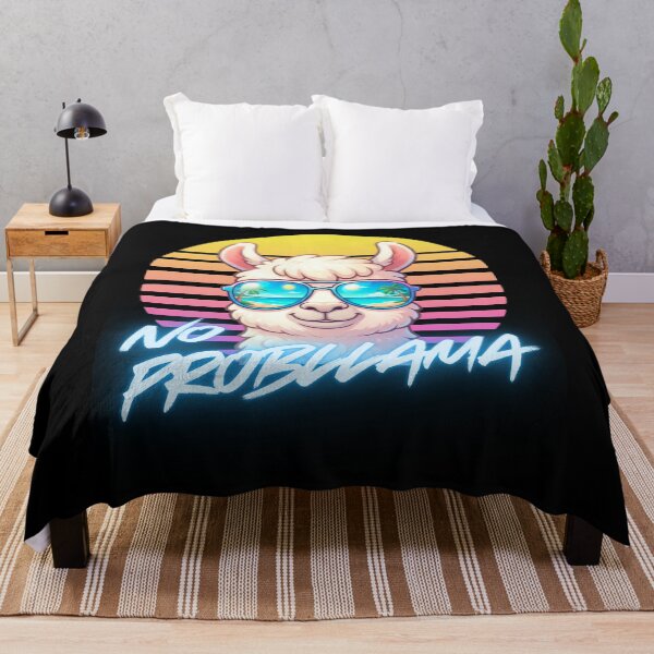 Item preview, No Probllama | Cool Llama Beach Summer Design designed and sold by BrokenLabel.