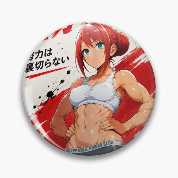 Item preview, Anime Fitness Girl Japanese Gym Poster Manga Workout Design designed and sold by Digistore1221.