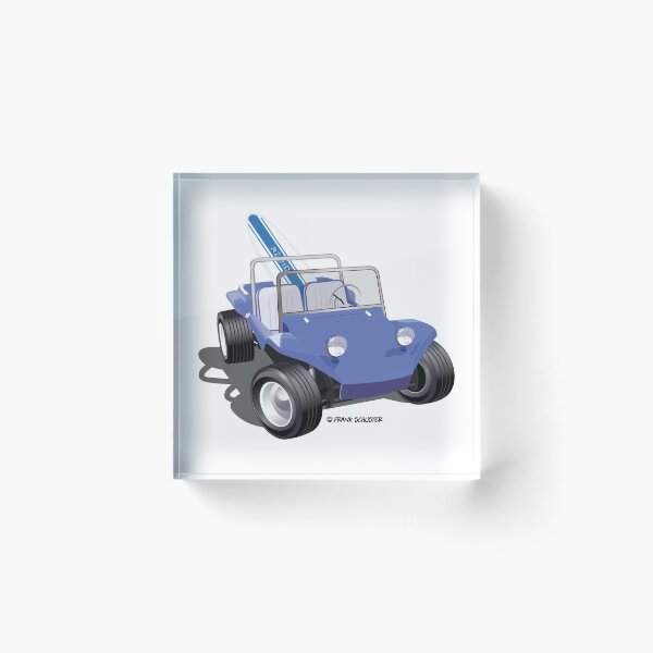 Item preview, Dune Buggy Manx Blue with Surfboard designed and sold by Frank Schuster.