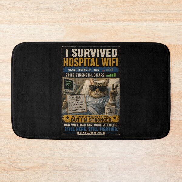 Item preview, I Survived Hospital Wifi designed and sold by IndigoExchange.