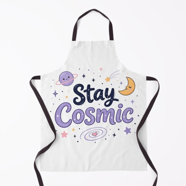 Item preview, Stay Cosmic Cute Space Quote | Kawaii Galaxy Aesthetic Typography Sticker designed and sold by Sanika arts .