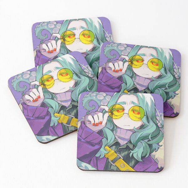 Item preview, Teal Haired Tentacle Girl with Yellow Sunglasses designed and sold by TavishCorbett.