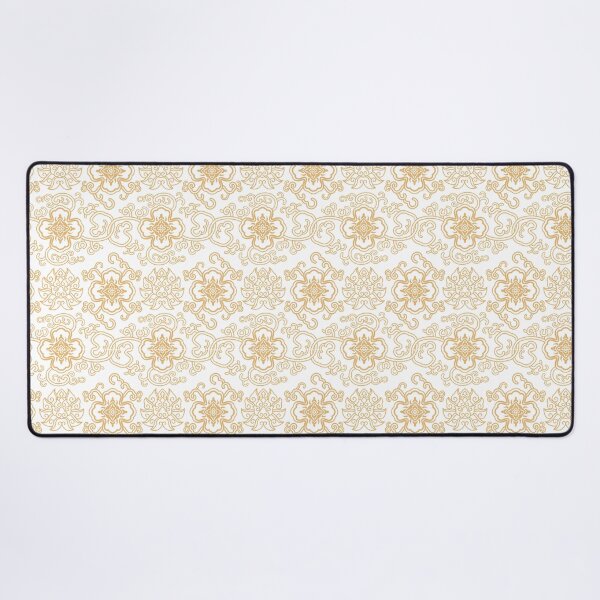 Item preview, Orange Auspicious Blossoms — Seamless Chinoiserie Floral Pattern designed and sold by SugarCore.