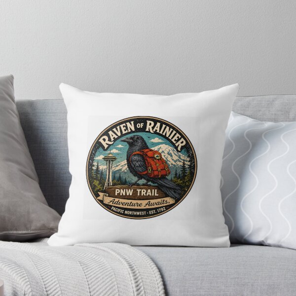 Item preview, Raven of Rainier designed and sold by The White Crow.