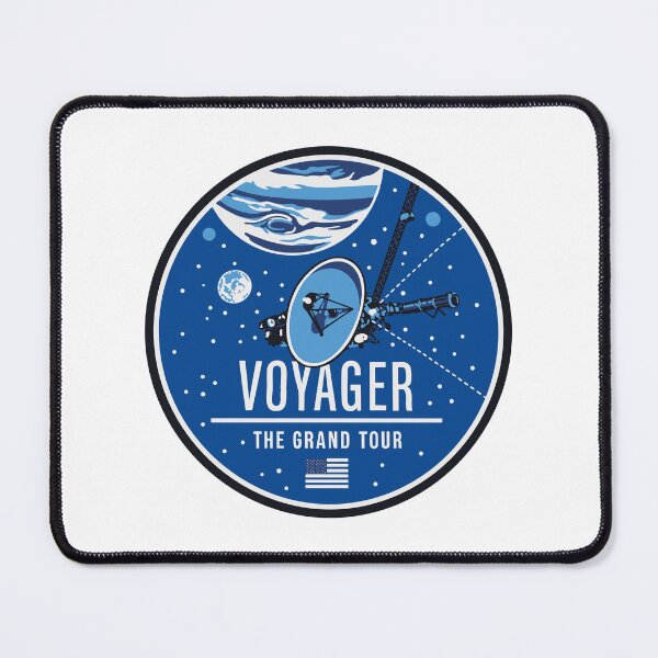 Item preview, Voyager Mission Patch designed and sold by Interstellar Archives.