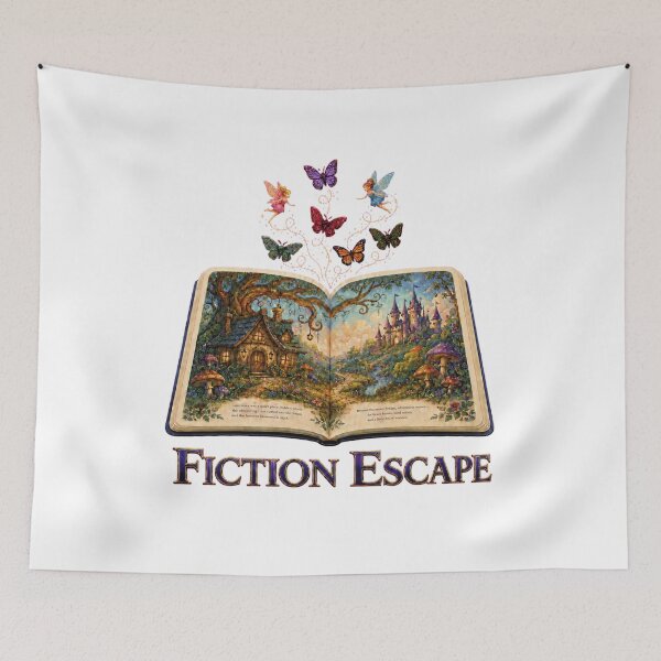 Item preview, Fiction Escape, Enchanted Storybook with Fairies and Butterflies designed and sold by RoPrincess.