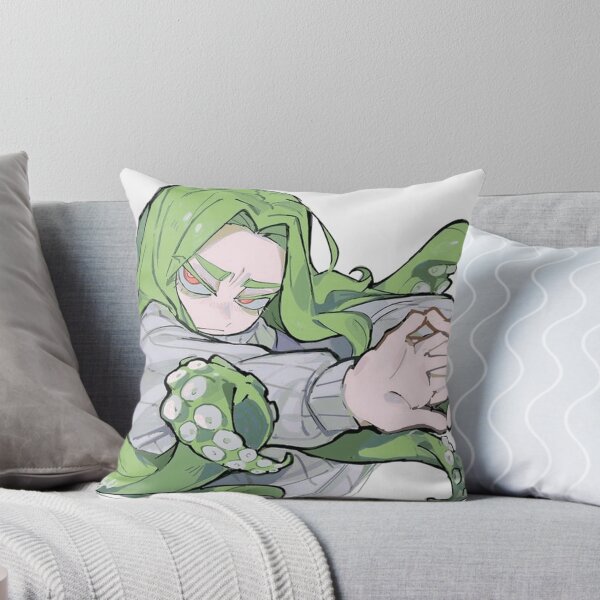 Item preview, Green Haired Tentacle Character in a Calm Defensive Pose designed and sold by TavishCorbett.