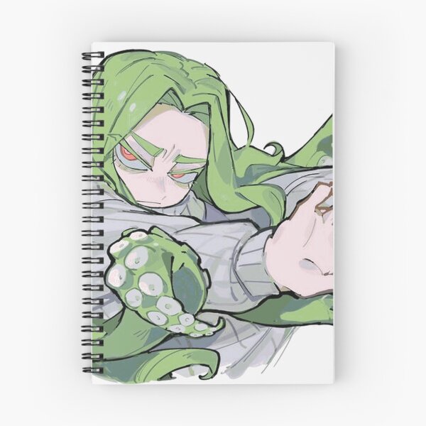 Item preview, Green Haired Tentacle Character in a Calm Defensive Pose designed and sold by TavishCorbett.