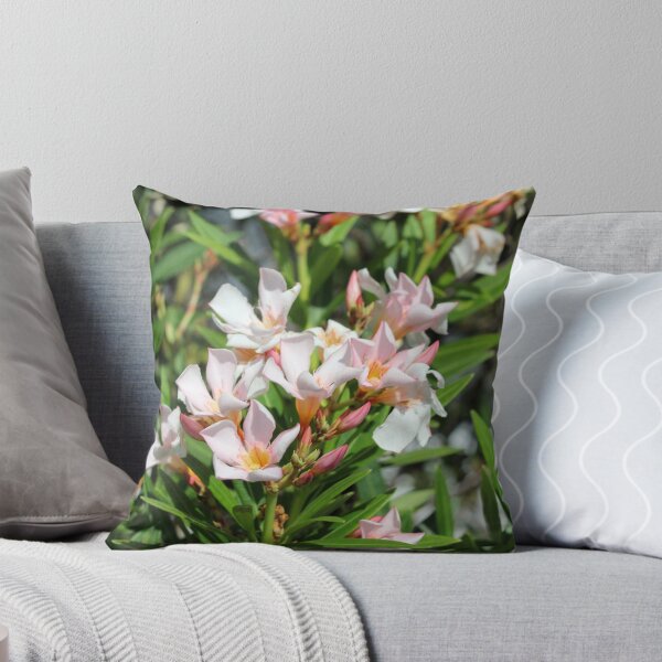 Item preview, Soft Pink Oleander Blossoms in Garden designed and sold by 27Tammy27.