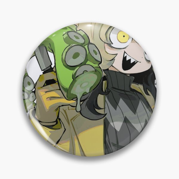 Item preview, Wild Tentacle Girl with Yellow Jacket and Monster Smile designed and sold by TavishCorbett.