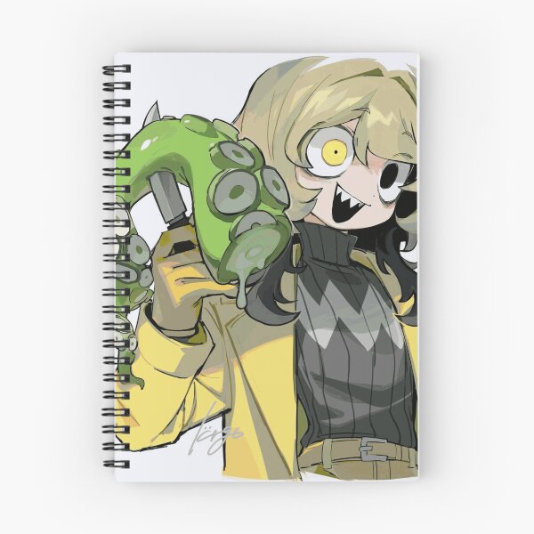 Item preview, Wild Tentacle Girl with Yellow Jacket and Monster Smile designed and sold by TavishCorbett.