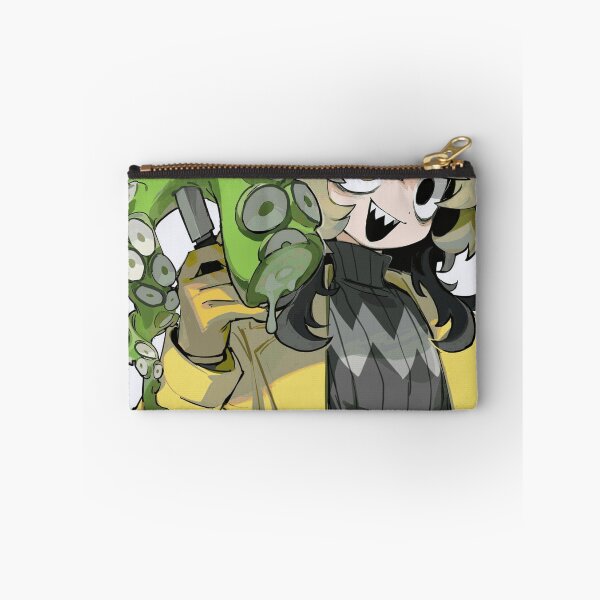 Item preview, Wild Tentacle Girl with Yellow Jacket and Monster Smile designed and sold by TavishCorbett.