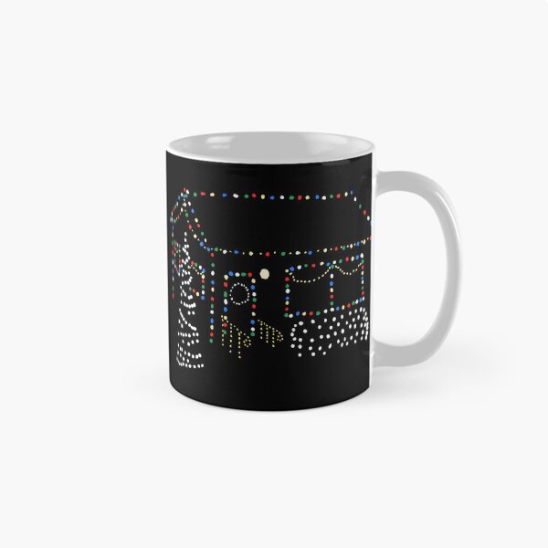 Item preview, Christmas Lights on House, Holiday Stippling, Xmas designed and sold by HoganHandmade.