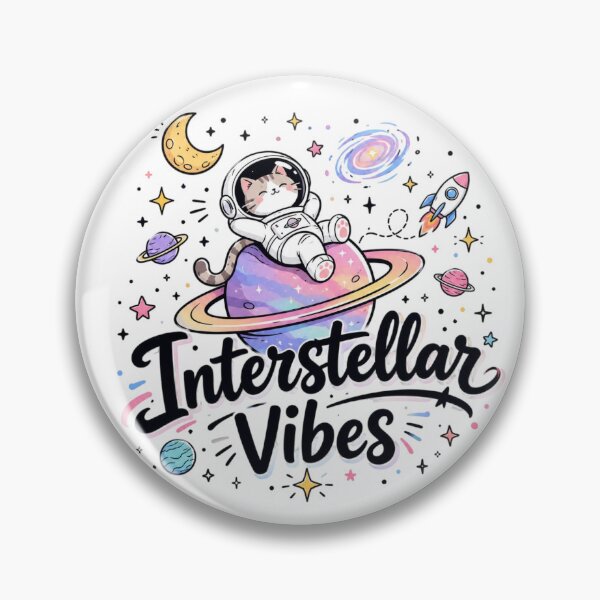 Item preview, Copy of Cosmic Energy Kawaii Space Quote Cute Planet Aesthetic Sticker | Pastel Galaxy Typography Design designed and sold by Sanika arts .
