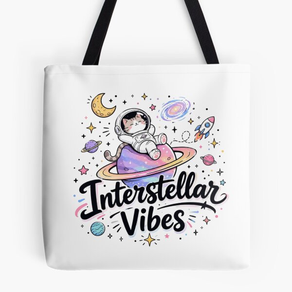 Item preview, Copy of Cosmic Energy Kawaii Space Quote Cute Planet Aesthetic Sticker | Pastel Galaxy Typography Design designed and sold by Sanika arts .
