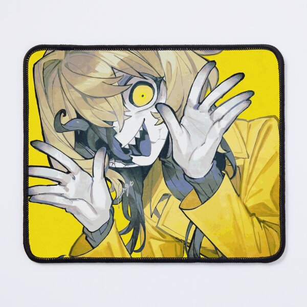 Item preview, Creepy Yellow Eyed Girl Reaching Through Bright Chaos designed and sold by TavishCorbett.