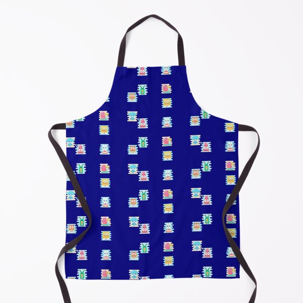 Item preview, Retro Minimalist Ocean Cartoon Friends Pattern - Abstract Faces designed and sold by Yasmine Mohammed.