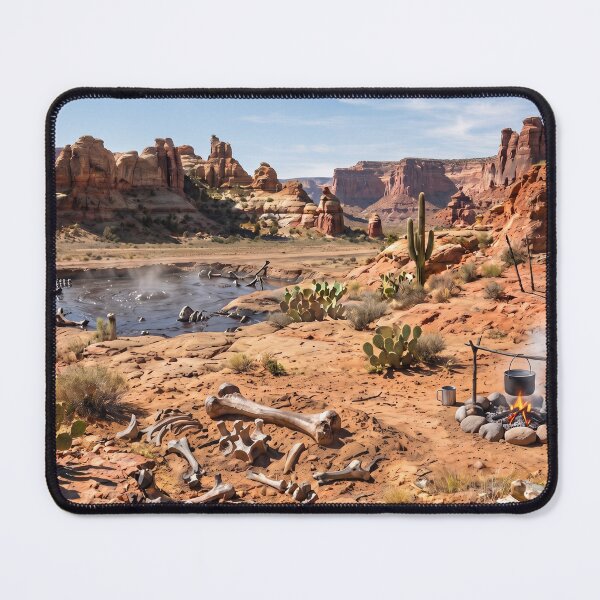 Item preview, Prehistoric Dinosaur Tar Pit Cave Campfire designed and sold by Adventure Ambience Studio.
