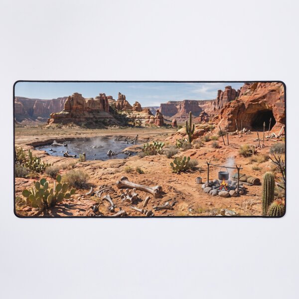 Item preview, Prehistoric Dinosaur Tar Pit Cave Campfire designed and sold by Adventure Ambience Studio.