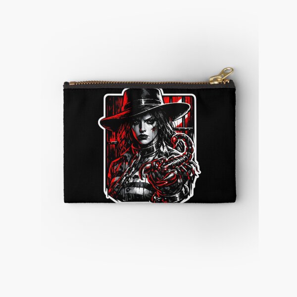 Item preview, Dark Neo-Noir Scorpion Lady Aesthetic Art Sticker designed and sold by ShopAndFun.