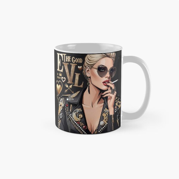 Item preview, Blonde Woman Sunglasses Cigarette Leather designed and sold by Voodoo Store Paranormal Collections.